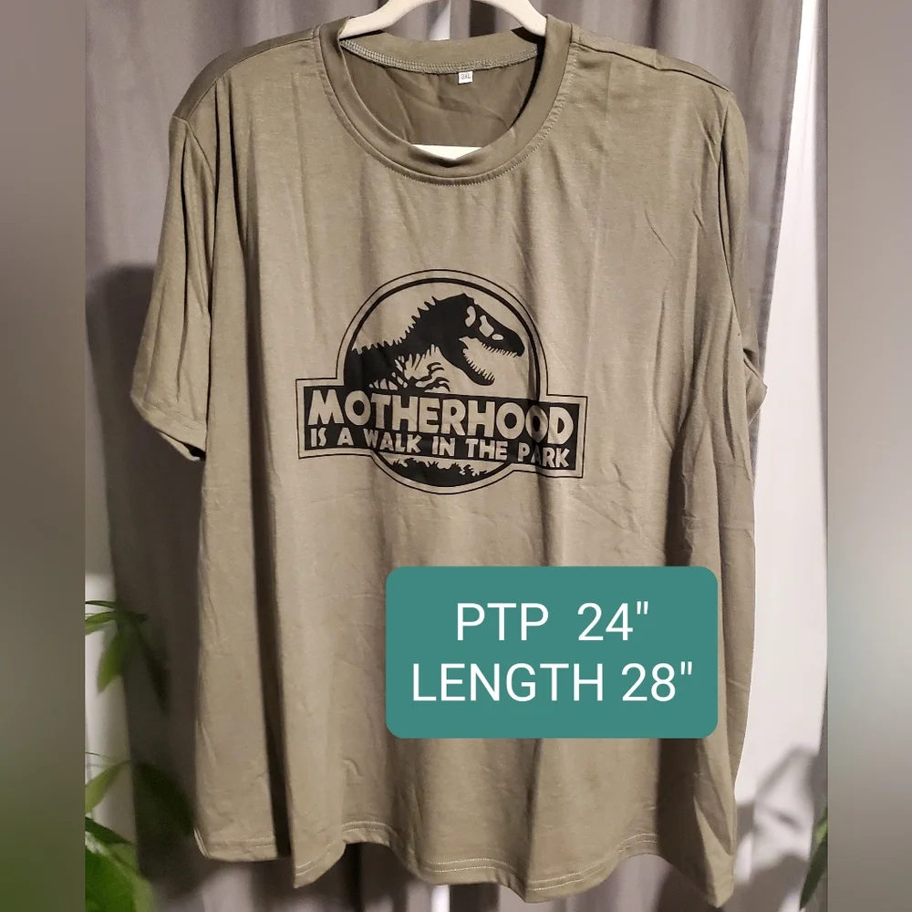Motherhood Walk In The Park Tee - Picture 7 of 7